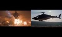 Dune Ornithopter and Air Wolf