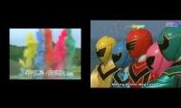 Thumbnail of Magiranger op Comparison