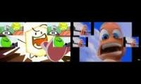 Shark tale Sparta Gamma Remix VS BFDI Sparta Gamma Remix