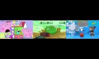 tom v peppa pig vs bad piggies sparta remix