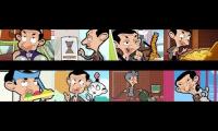 8 Mr Bean episodes at the same time Part 1