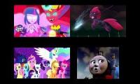 Thumbnail of Sunset Shimmer Princess Dark Matter Twivine Sparkle & Professor Zundapp Battle