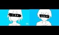 Thumbnail of Young Girl A. English + Japanese Mashup