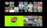 Sonic vs Family Guy vs Talking Friends vs SpongeBob Ultimate QuadParison