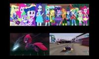 Thumbnail of Sunset Shimmer Gaea Everfree Princess Dark Matter & Professor Zundapp Battle