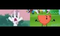balloon and swettie belle has sparta extended remix comparison