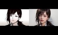 The lost soul down, chainsaw man girls (drawing vs real)