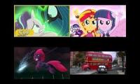 Thumbnail of Queen Chrysalis The Dazzlings Princess Dark Matter & Professor Zundapp Defeat