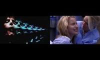Bohemian Rhapsody but its a mess over the video from Glee