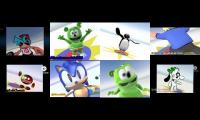 Thumbnail of the gummy bear song but characters 8