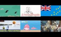 All 6 videos played at once!
