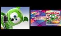 Thumbnail of gummy bear mashup normal vs 2015 remix