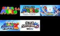 My version of Super Mario 64 Bob-Omb Battlefield (Original + DS + M&S 2010 + Galaxy 2 + SSB4) Mashup