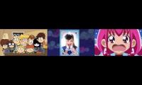 The Loud Sisters Laughing at Phantomirage Popcorn tf and Robot transformation