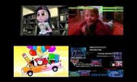 Fluttershys Mansion Vs Home Alone Traps Vs BFDIA 6 Vs Cars 2 Radiator Springs Hunter Mode