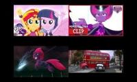 Thumbnail of The Dazzlings Midnight Sparkle Princess Dark Matter & Professor Zundapp Defeat