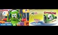 2 gummy bear mashup funny DJ vs funny DJ remix