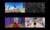 Every Episode of  Roblox 1-4 at the same time