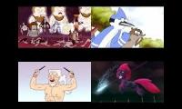 Thumbnail of The Villains From Exit 9b Silver Dude Sensei & Princess Dark Matter Defeat