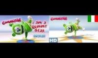 Thumbnail of The gummy bear song in double language Italian And swedish