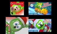 2 Gummy bear 2017 Christmas halloween Vs. 2 Gummy bear Remake  Christmas halloween