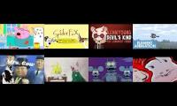 8 YouTube Is Crazy videos playing at the same time 64
