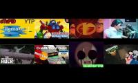 8 YouTube Is Crazy videos playing at the same time 65