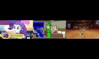 Thumbnail of Rarity & Sunset Shimmer Vs Dark Cyborg Bowser Vs Wingo