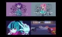 Thumbnail of Mane 6 & Sonata Dusk Under Our Spell Cover With Cars 2 Pc Airport Hunter Final Wave