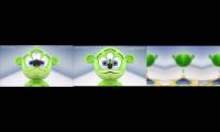 There are 3 gummy bear mirrors