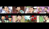 Thumbnail of 8 Mr Bean episodes at the same time. Part 5