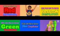 Kids who like to dance in Colors Compilation