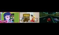 Twilight Sparkle Vs Dark Divine Bowser Vs Lightning Mcqueen
