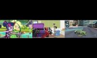Thumbnail of Wondercolts & Shadowbolts Vs Dark Metal Fire Cat Sakura Sky Harley Shadow Bowsers Vs Chick Hicks