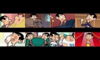 Thumbnail of 8 Mr Bean episodes at the same time. Part 6