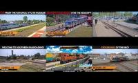 Four More Trains on YouTube -- Live