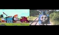 Thomas and the Magic Railroad pt boomer Chase Scene (All Engines Go Improved Version)