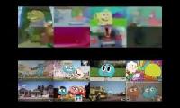 (Remake with Audio + Quality) SpongeBob vs Gumball Sparta Superparison 2 (Comparison 3 + 4)