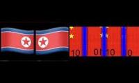 North Korea 2001 And china eas alarm second zone