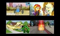 Thumbnail of @RegularshowASK Vs @EquestriaGirlsOfficial Vs @leonardrandomise2048 Vs @bestatxboxwii5932