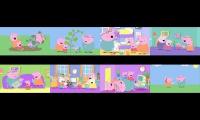 8 Peppa Pigs episodes at the same time. Part 1