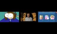 mugman veggie tales peppa pig scream