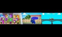 The Dazzlings Dark Bowser Grem And Acer Gets Grounded