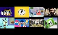 Thumbnail of 8 Videos all playing at once