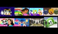 8 Videos all playing at once - 05.06.2022
