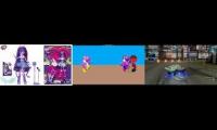 Thumbnail of Rainbow Rocks Twilight Sparkle Vs Bowser Vs Chick Hicks For Bugssonicx