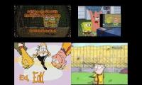 Spongebob VS Ed Edd N Eddy Sparta Quadparison
