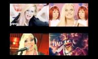 Thumbnail of Avril Lavinge Hello Kitty vs Parody vs King Dedede rap