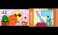 Thumbnail of Object mayhem cheese a crowd vs. happy tree friends take a hike