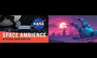 Thumbnail of Nasa chat to ambient music